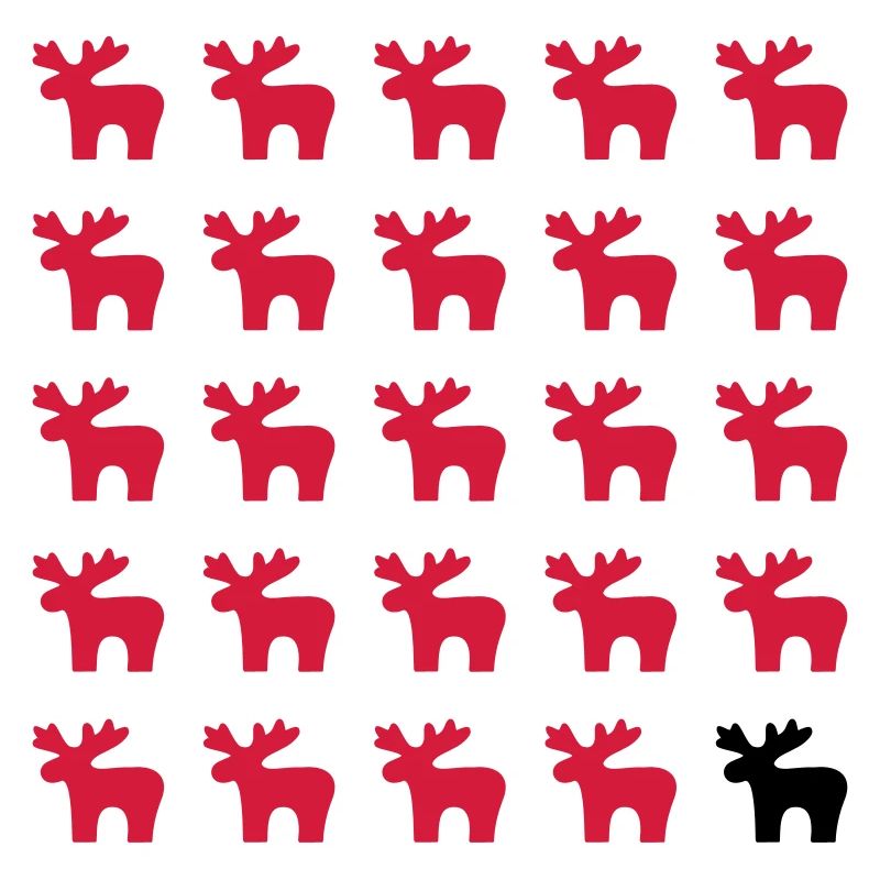 Moose Moose Pattern I Christmas
