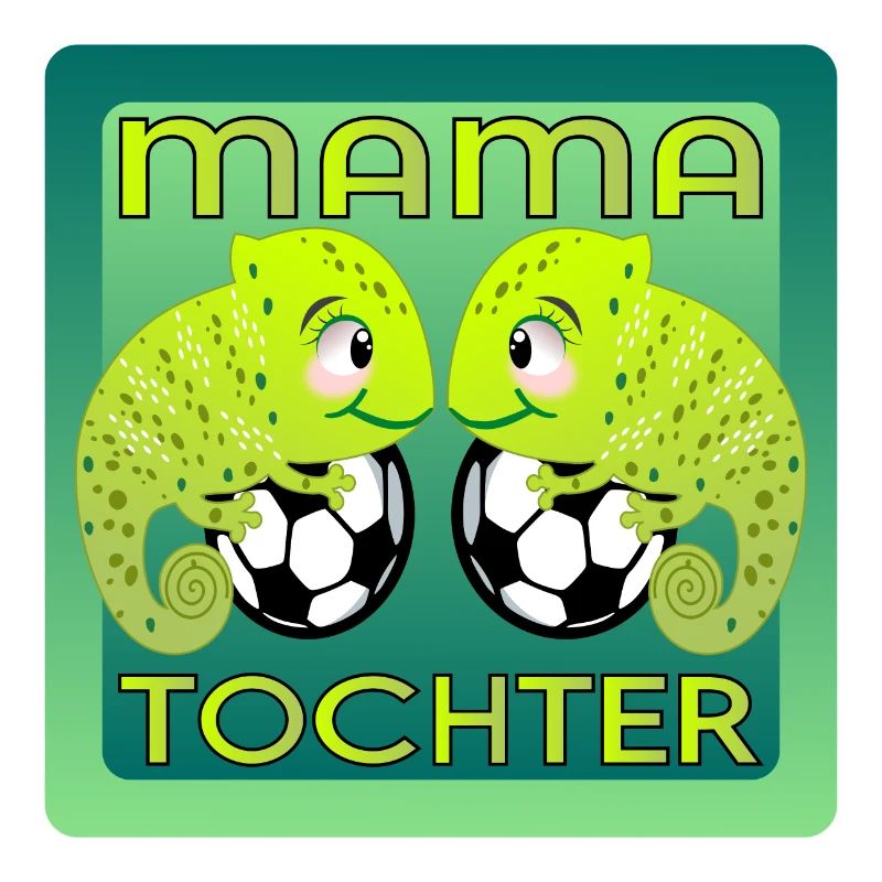 MUTTERTAG FUßBALL TOCHTER MAMA