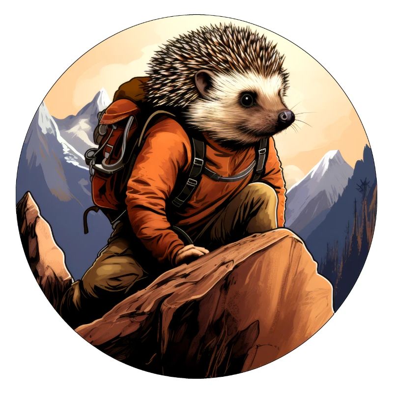 Hérisson Alpiniste / Hérisson de randonnée
