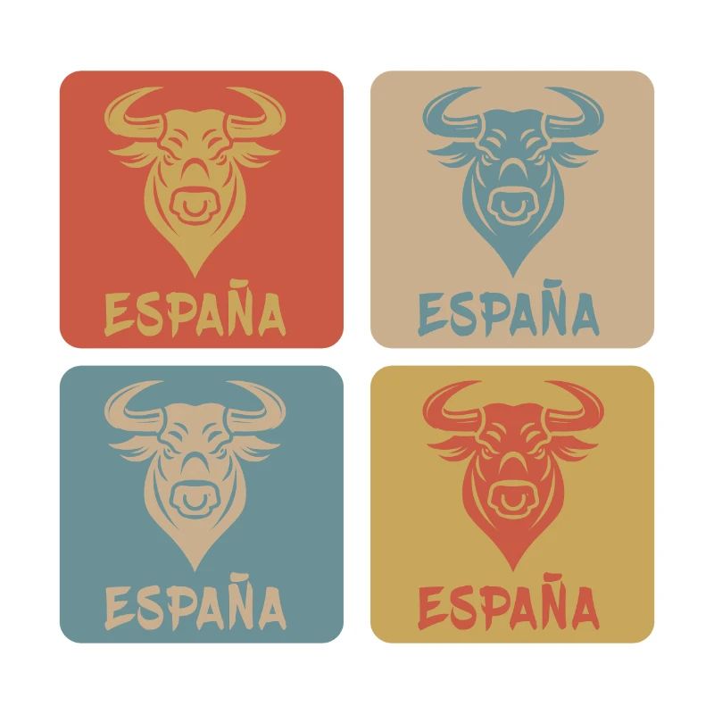 Spanien Stier Vintage Design