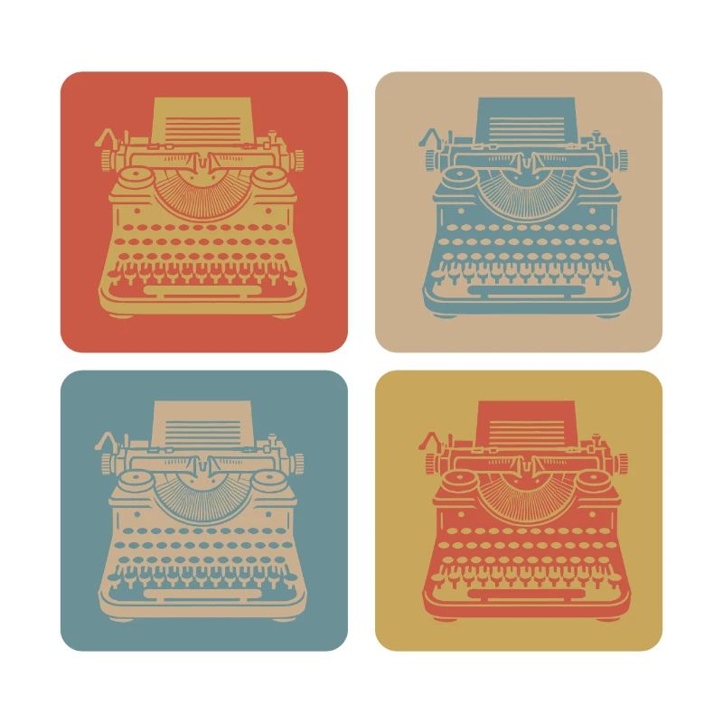 Typewriters Vintage Design