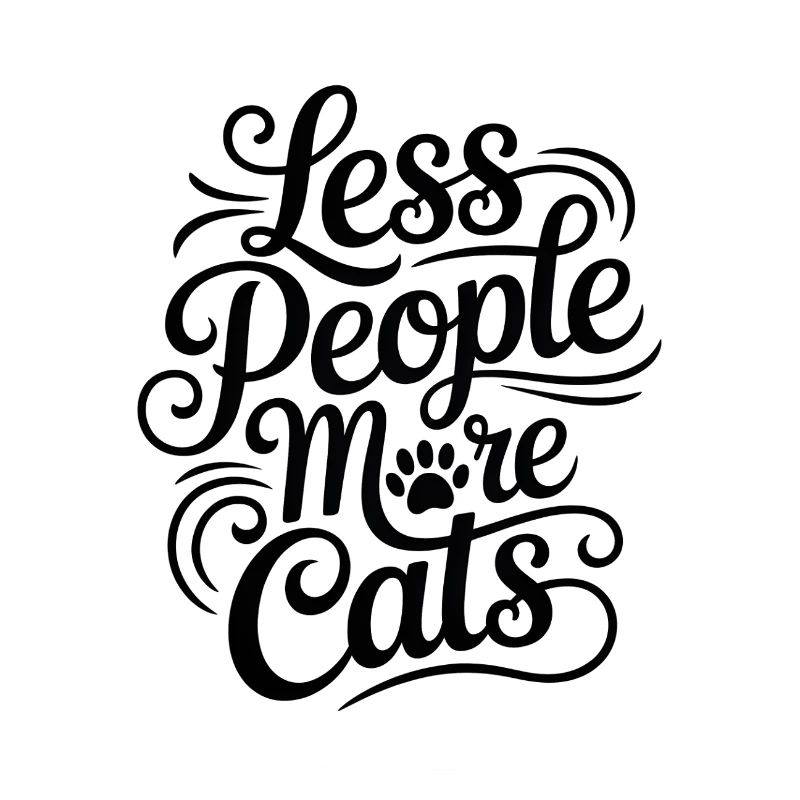 Moins de monde, plus de chats