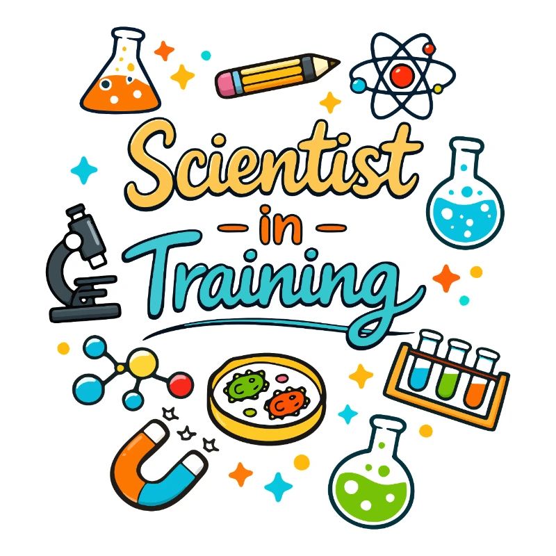 Junger Wissenschaftler in Ausbildung