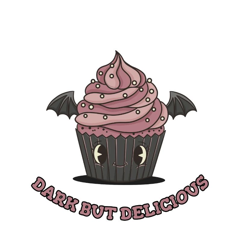 Mignon cupcake gothique
