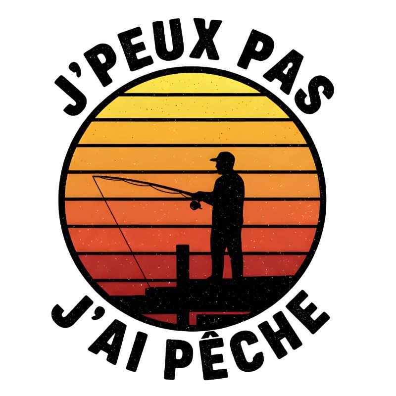 J'peux pas jai pêche – coucher soleil