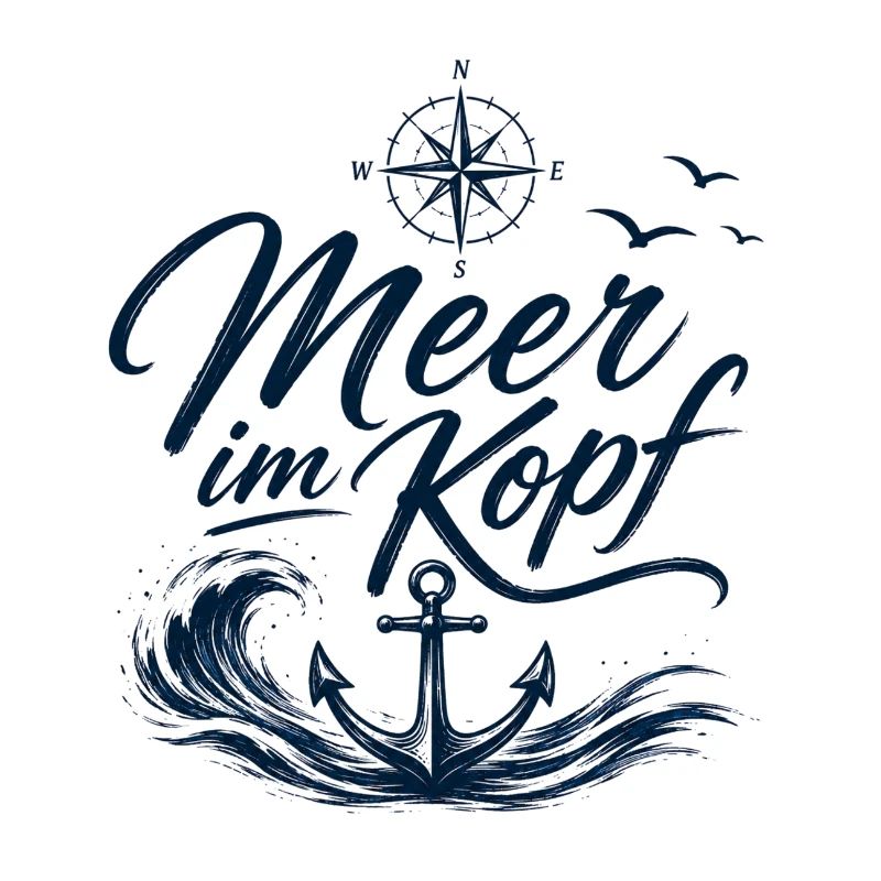 Meer im Kopf- Maritime Mode mit Anker