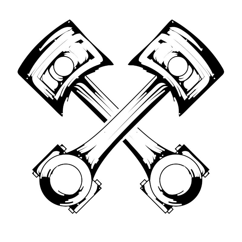 Car - Piston - Workshop - Engine - Garage