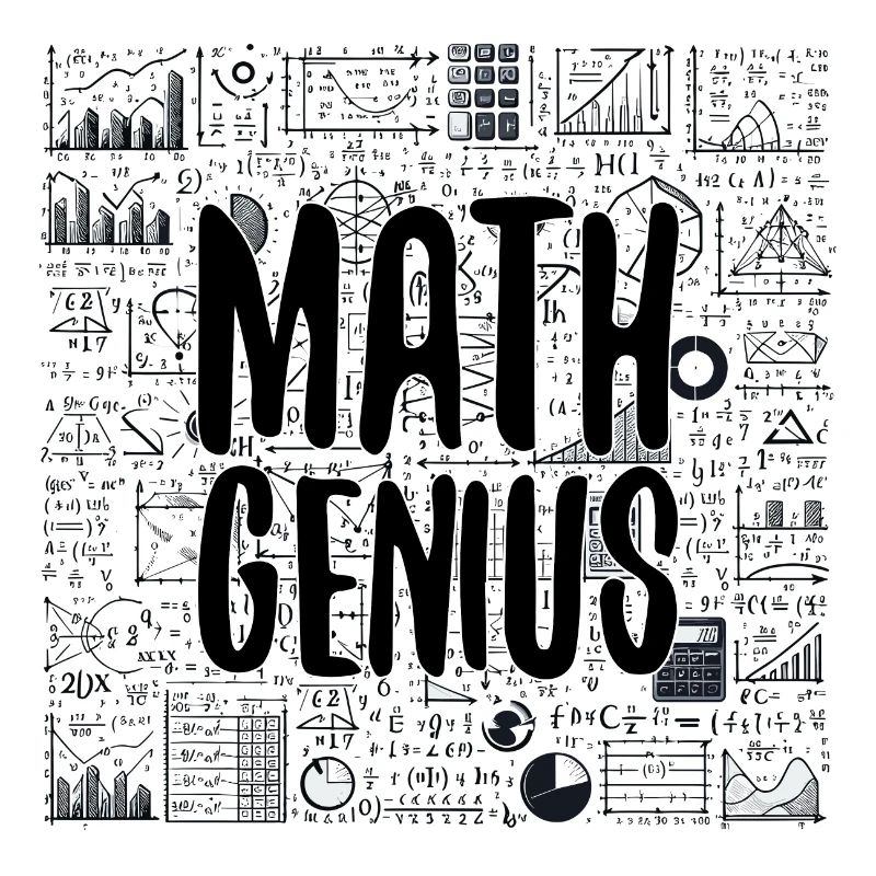 Math Genius Math Genius Math cadeau