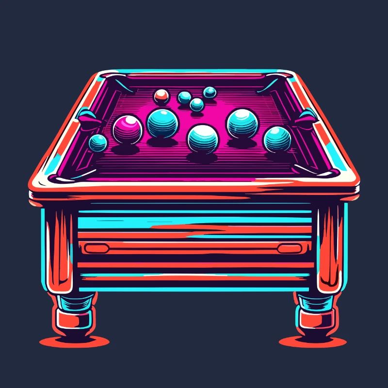 Billard / Boule de billard / 8 boules / billard / Kö