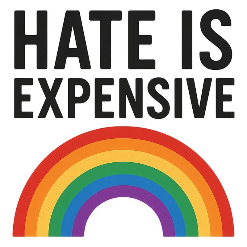 Hate Is Expensive Rainbow