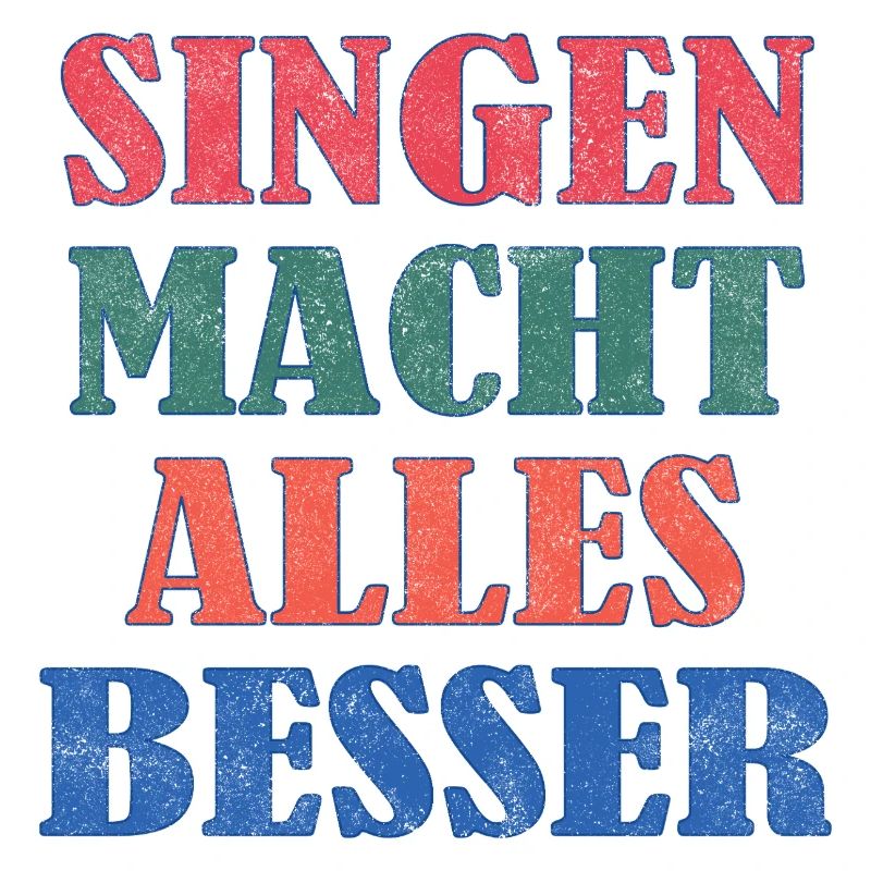 Singing makes everything better