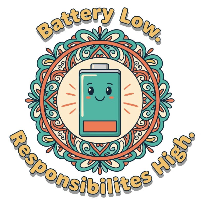 Battery Low Mandala
