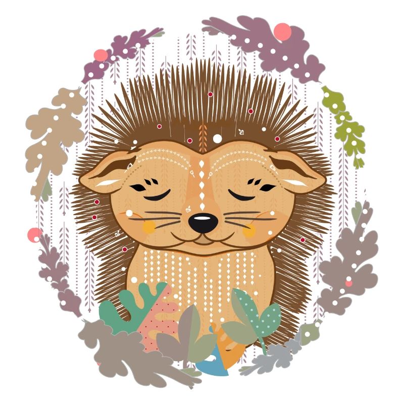 Igel im Winterschlaf