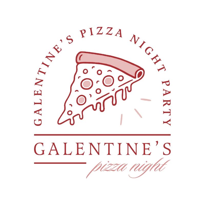Soirée pizza Galentines, soirée de filles de la Saint-Valentin