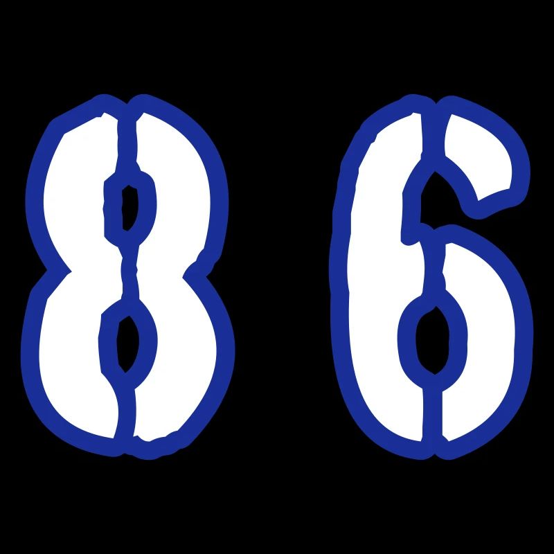 86 Symbole numérique