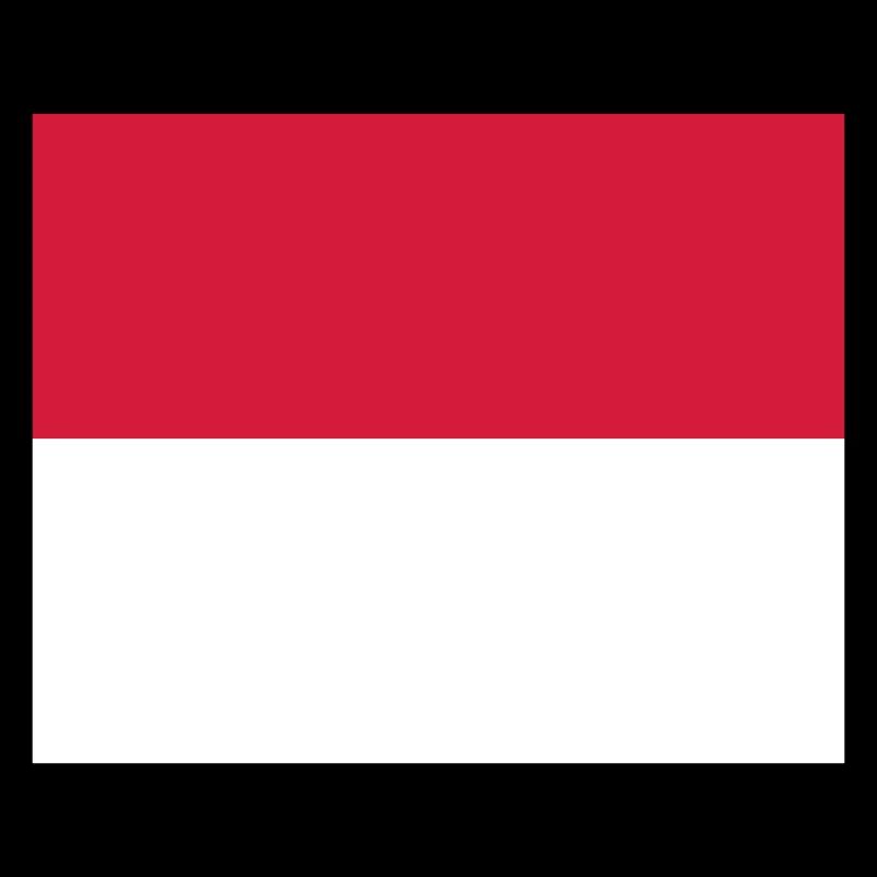Flagge von Monaco / Drapeau Monaco