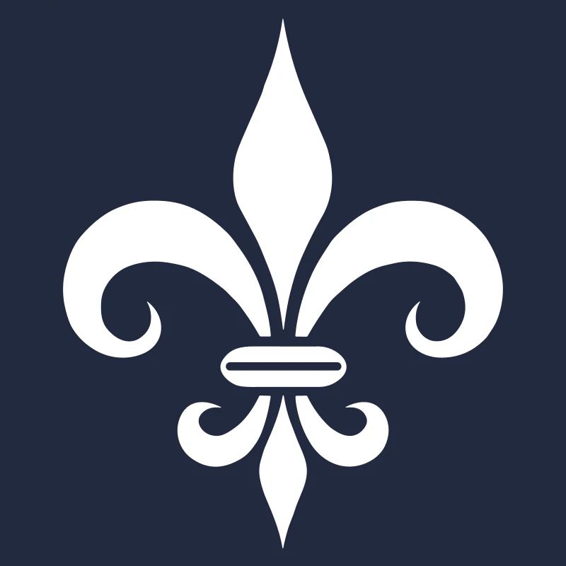 Conception majestueuse de lys français