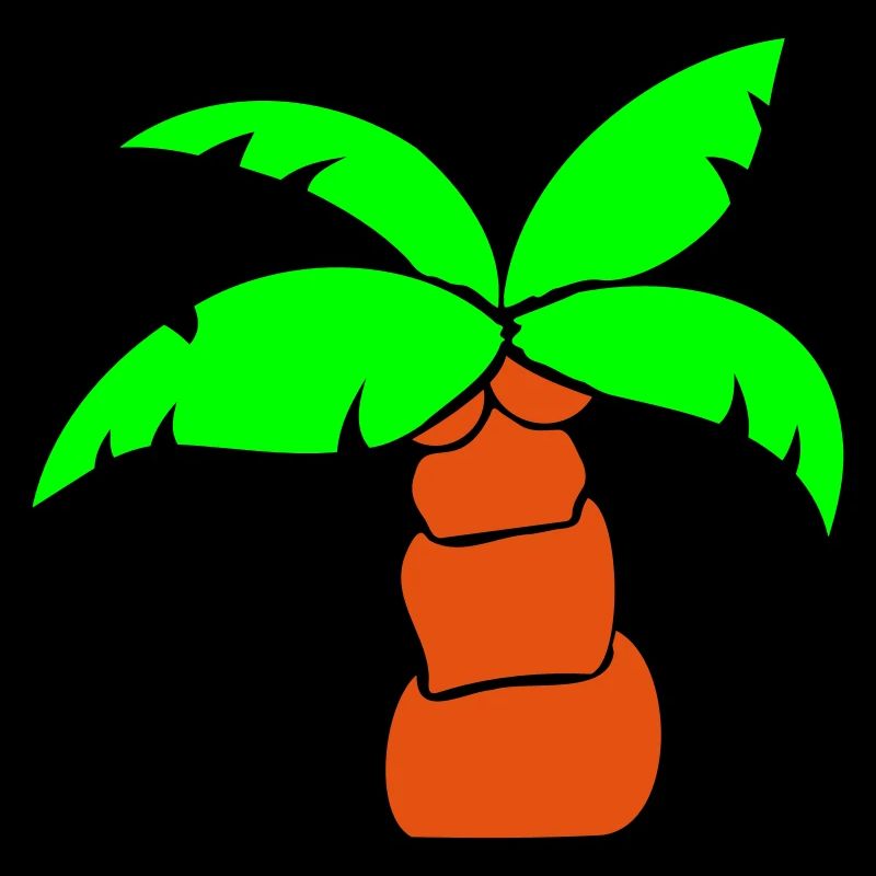 Palme Insel Baum Strand Urlaub Kokosnuss Meer Cool