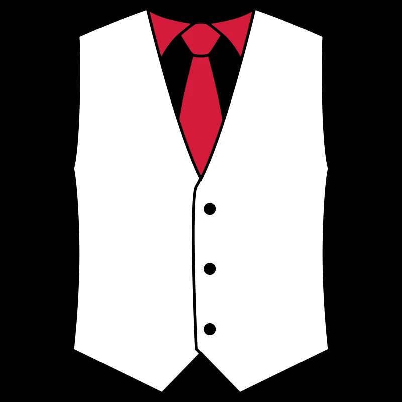 Weste mit Krawatte, 2fb