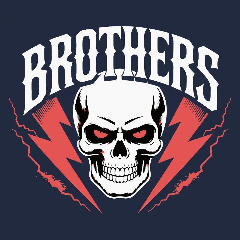 Brothers Skull Thunder Crest