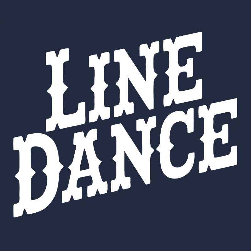 Style typographique de la danse en ligne