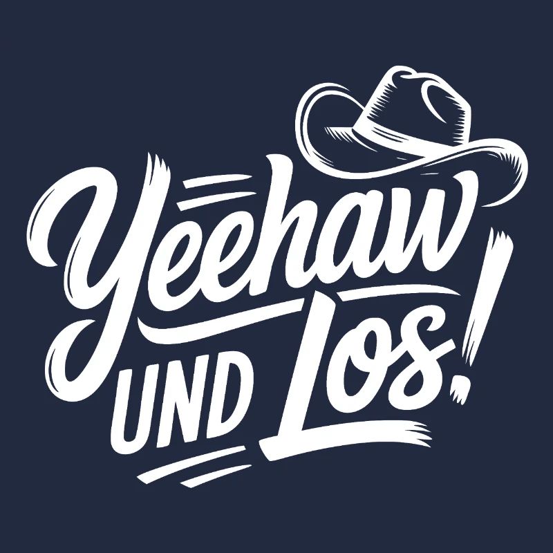 Yeehaw und Los! Western Script