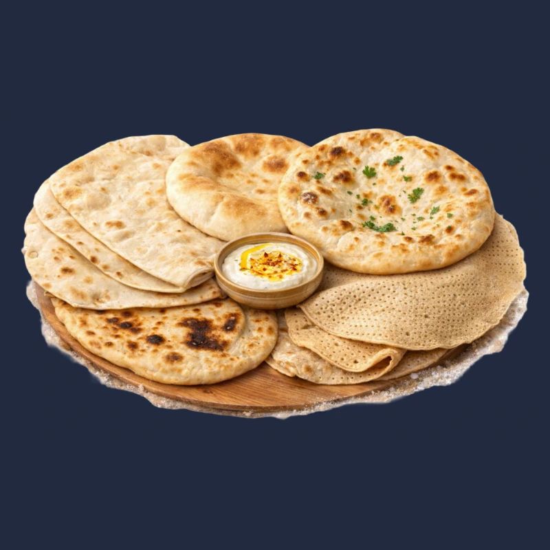 International flatbread platter
