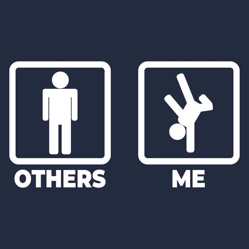 Breakdancer Strichmännchen