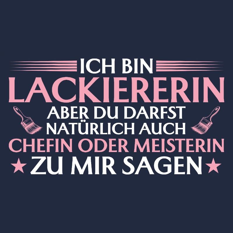 Handwerkerin Chefin oder Meisterin - Lackiererin