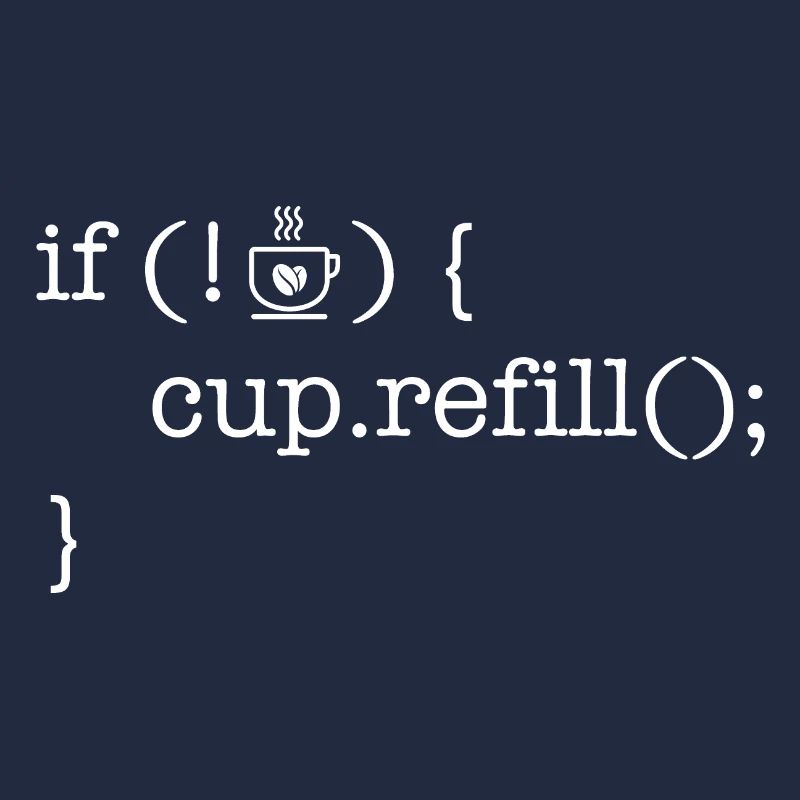 Coffee code lover software developer programmer
