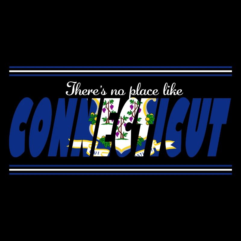 Connecticut Pride Blue Flag