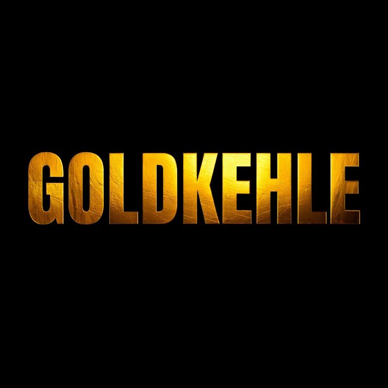 lettres dorées Goldkehle