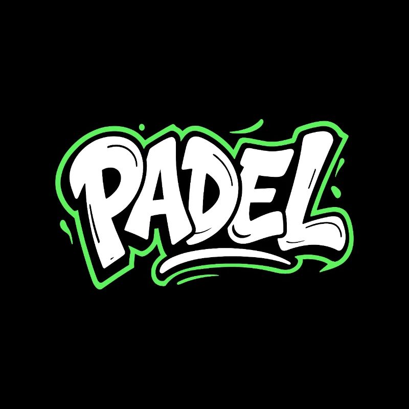 Padel Style Graffiti Style Sport Look Urbain