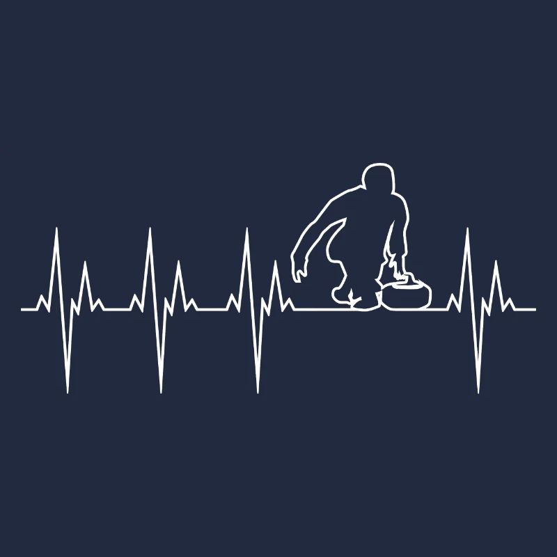 Curling électrocardiogramme ECG