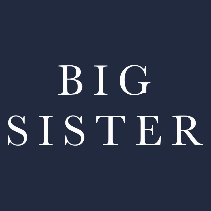 Big Sister Große Schwester weiß