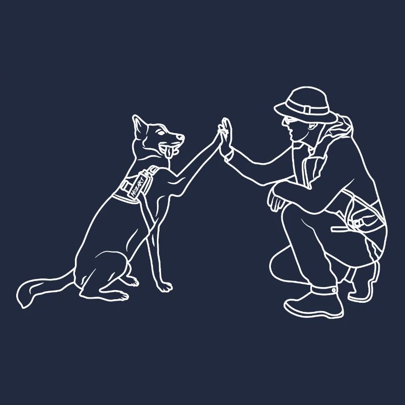 Hund High Five