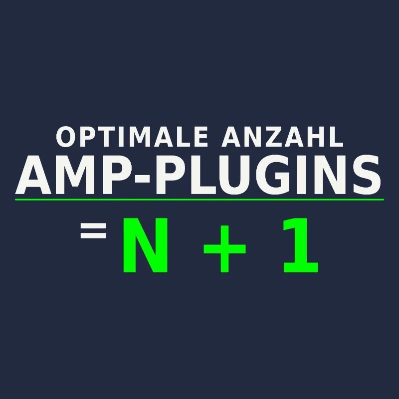 Optimale Anzahl Amp-Plugins = N + 1