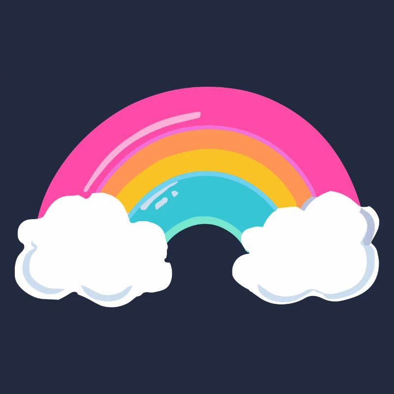 Cute Cloudy Rainbow