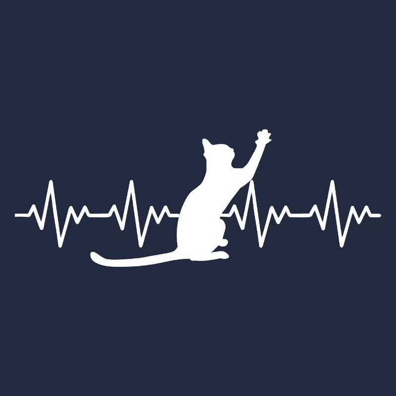 Katze EKG Herzfrequenz Herzschlag