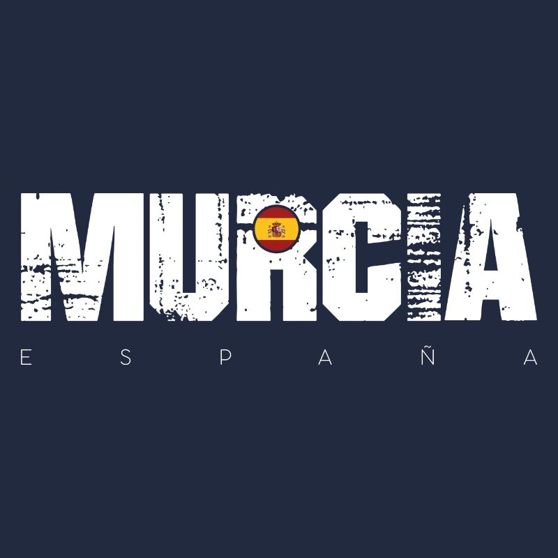 Murcia Spain Distressed Text