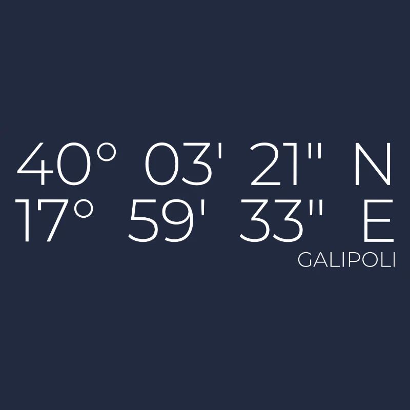 Coordinates: Galipoli, Apulia, Italy
