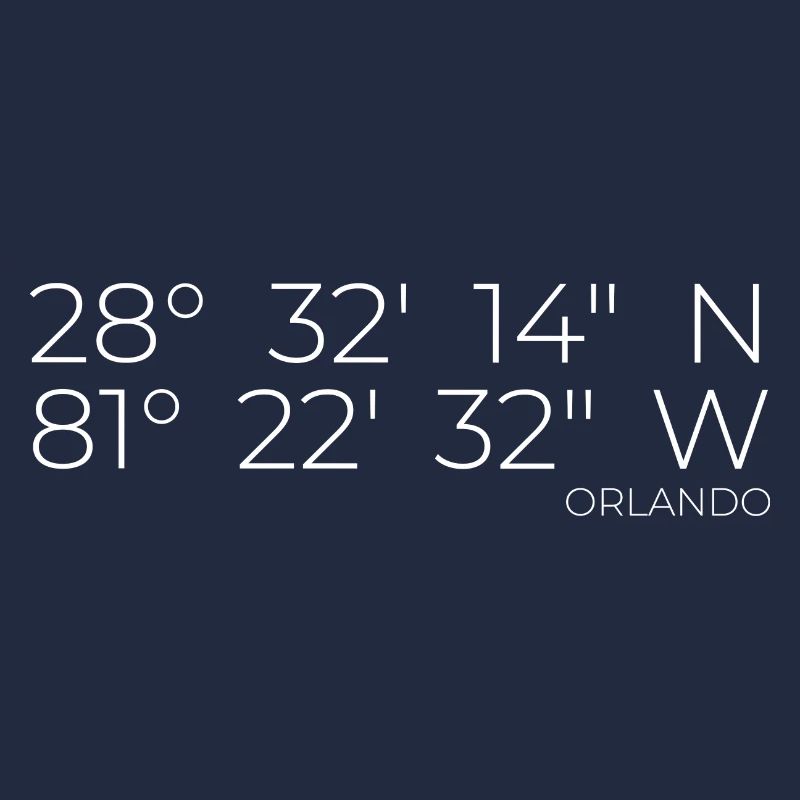 Coordinates Orlando Florida