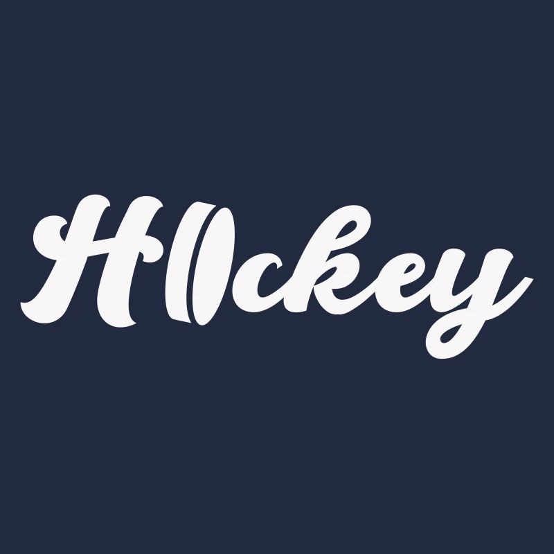 Hockey Script Flow – Elegant Logo Look