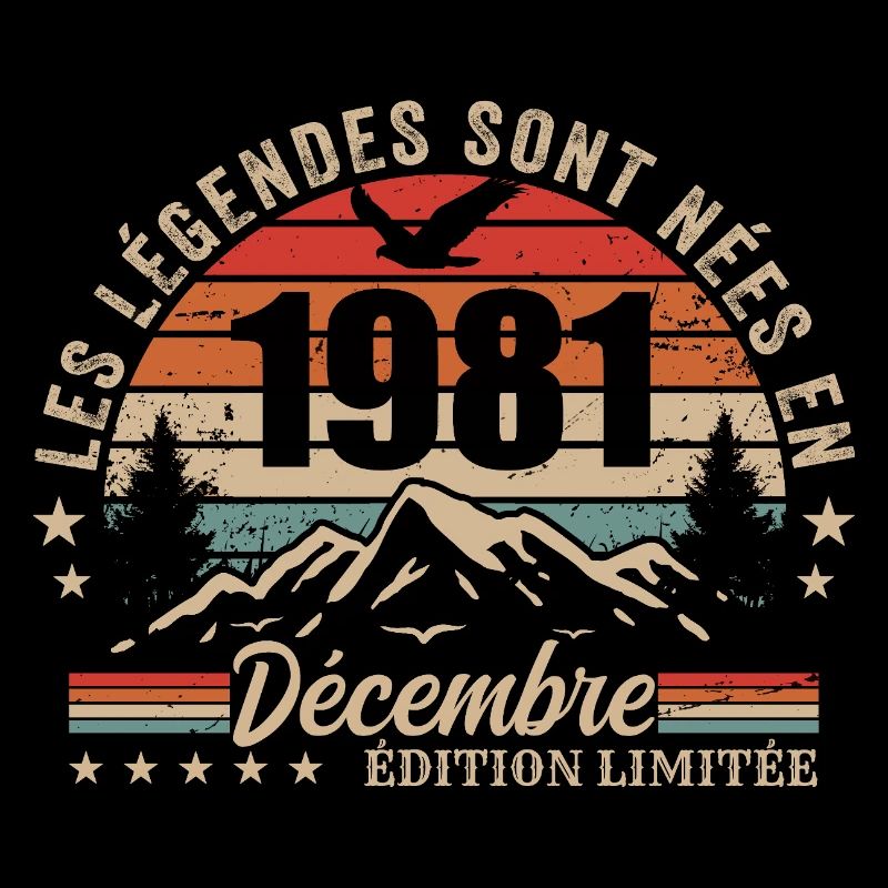 Rétro Décembre 1981 - Cadeau 44 Ans