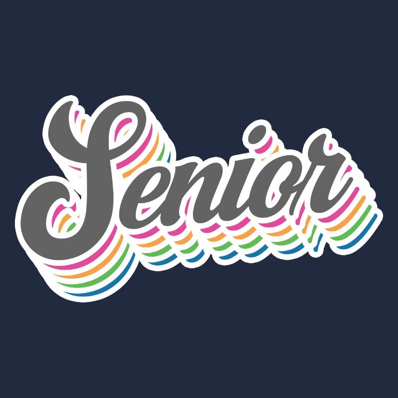 Senior - Student Class Retro Graduation Party Gift