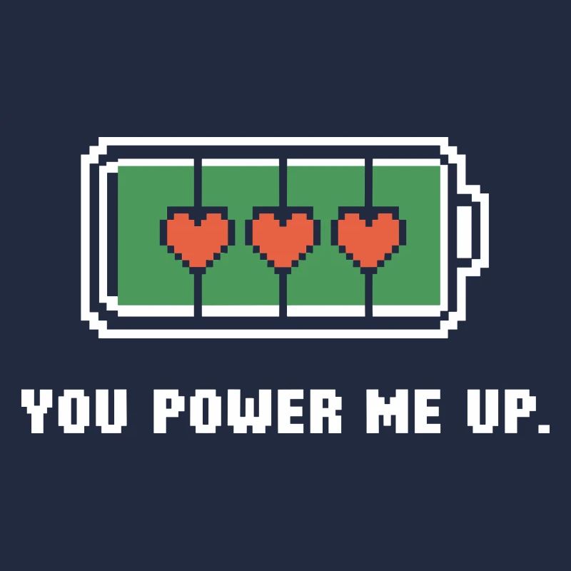 Du powerst mich auf