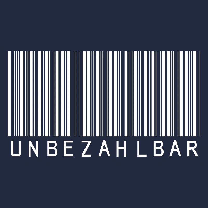 Barcode PRICELESS white