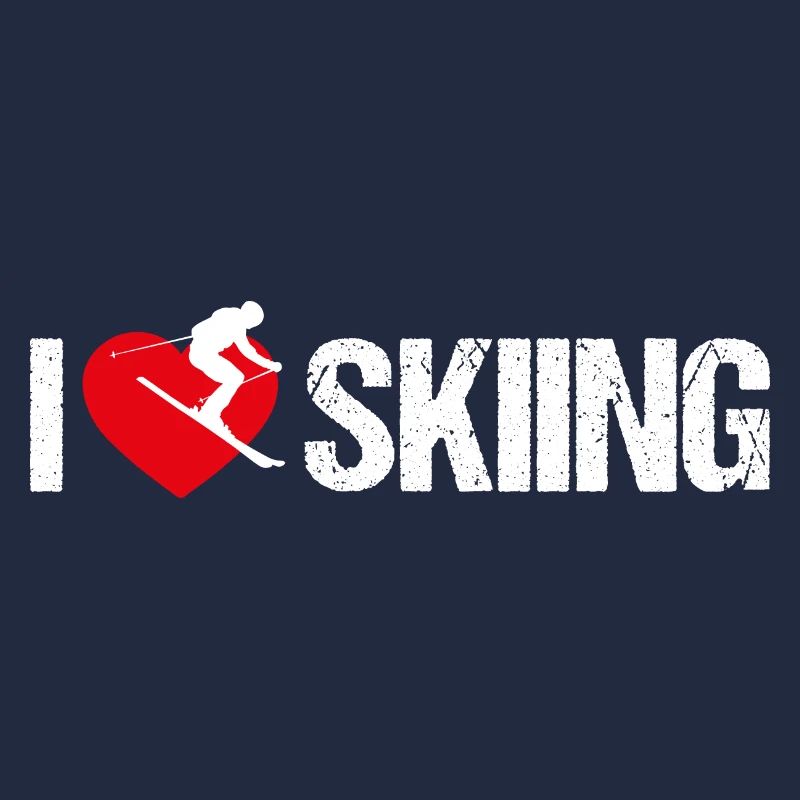 J’adore le ski