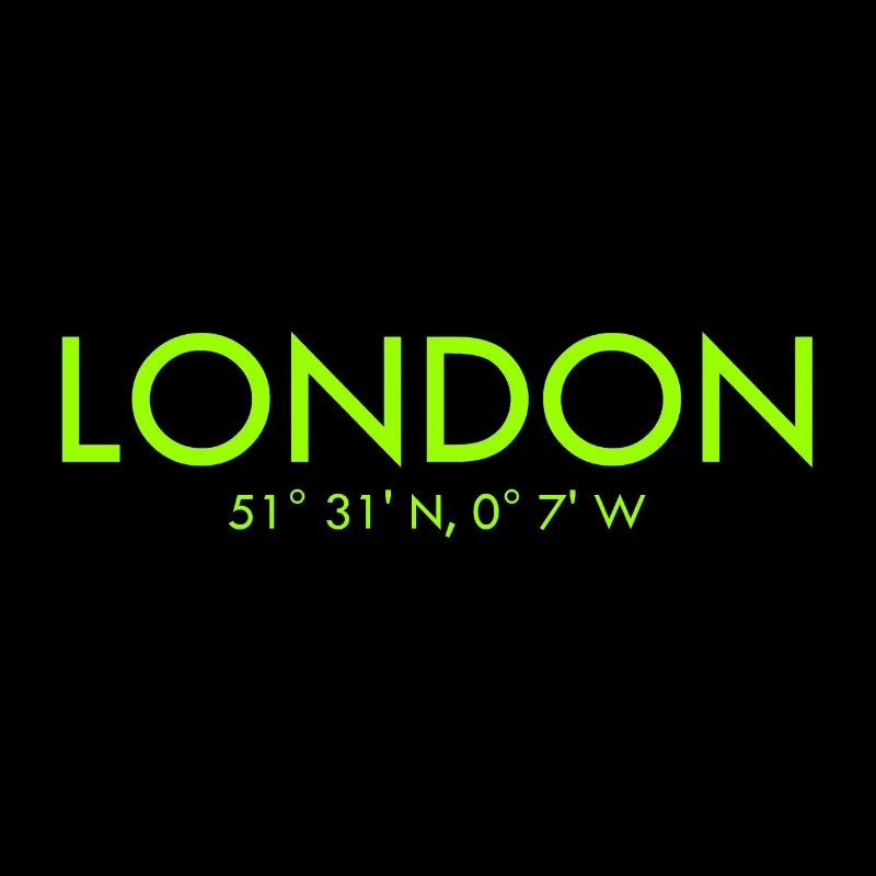 Londres - Coordonnées - Latitude - Longitude - GB