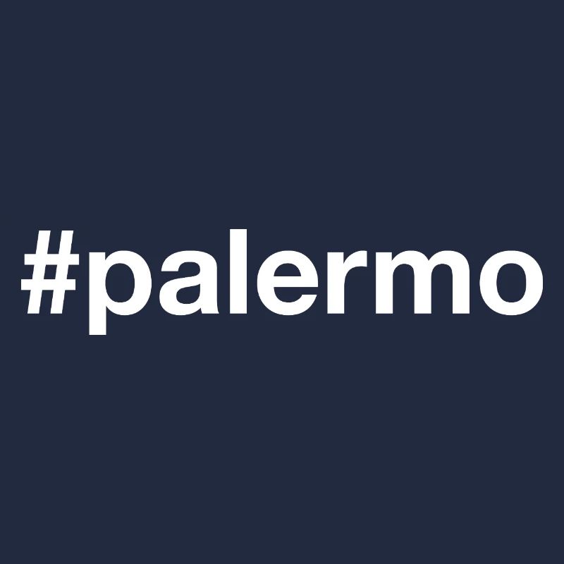Palermo White Hashtag
